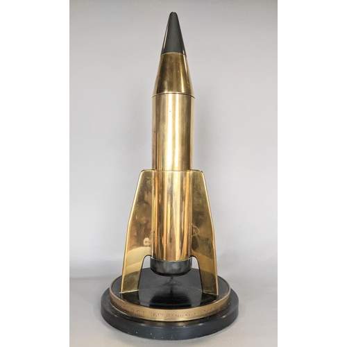 Trench Art Interest - An artificer-art brass model of a styl... | Barnebys