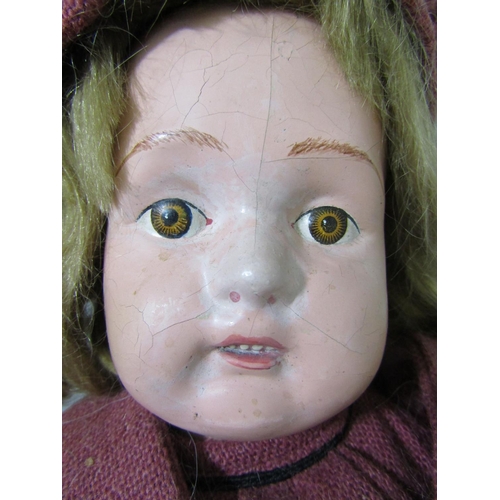 1 - Early 20th century 'All Wood Perfection Art Doll' by Schoenhut, made in Philadelphia, having a solid... 