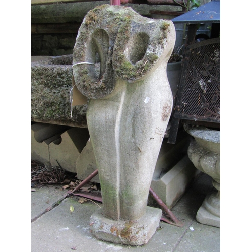 2031 - A reclaimed sculptural standing torso (af) 85 cm high approximately