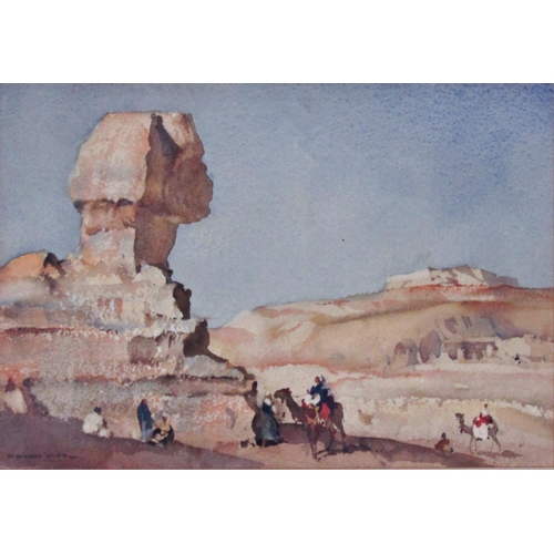 41 - William Russell Flint (1880-1969) - 'The Sphinx', signed, signed, titled and dated March 1961 verso,... 