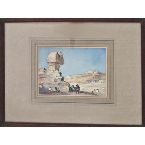 41 - William Russell Flint (1880-1969) - 'The Sphinx', signed, signed, titled and dated March 1961 verso,... 