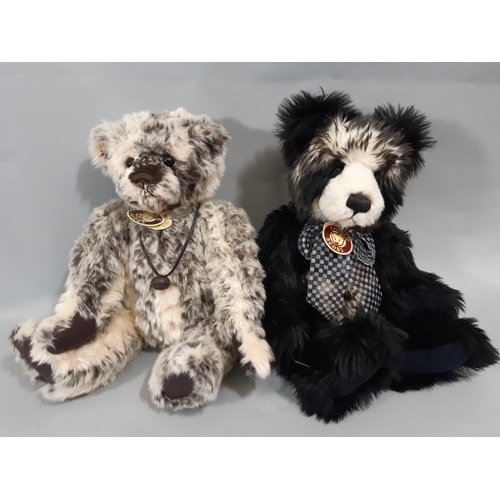 27 - 2 Charlie Bears teddies, 'Connie' (designed by Isabelle Lee) and 'Timmy' (designed by Heather Lyell)... 