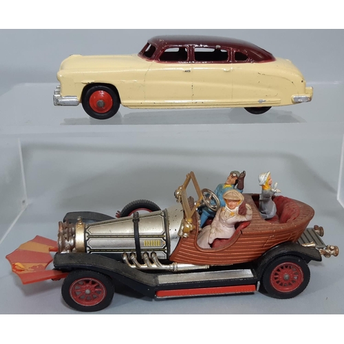 46 - Mixed toy collection: 3 Pelham Puppets, boxed 'Shelby GT 500' model car by Schuco, further unboxed c... 