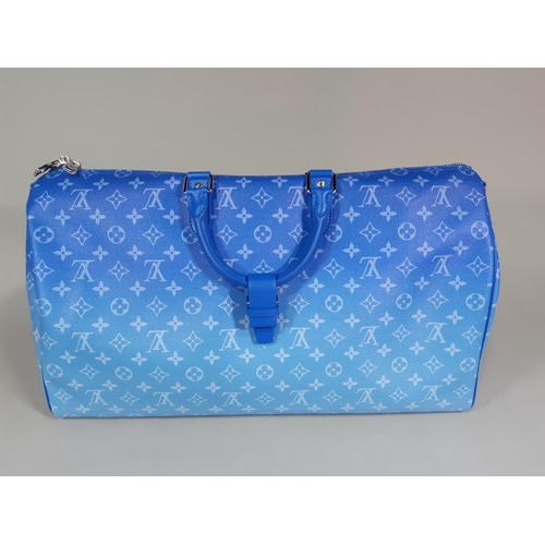 1554 - Louis Vuitton Limited Edition Keepall Bandouliere bag from 2020 'Clouds' range, designed by Virgil A... 