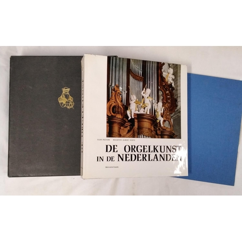 Peeters, Flor Vente, MA, De Orgelkunst Nederlande, in a slip case with accompanying vinyl LP (1)