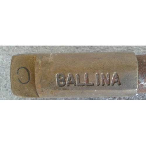 16 - Small Steel Staff, Ballina to Balla - 9.5ins