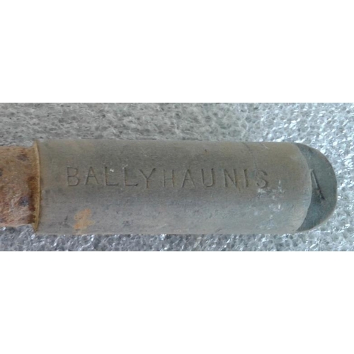41 - Small Steel Staff, Ballinlough to Ballyhaunis - 9.5ins