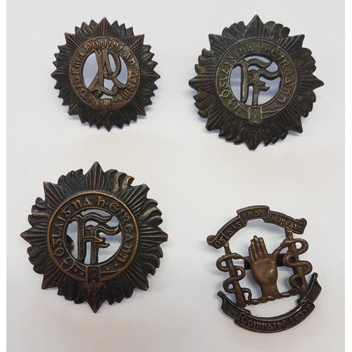 12 - Collection of Various Irish Defence Forces Cap Badges (12)