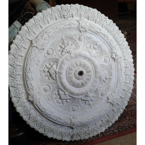 Large Plaster Ceiling Rose C 40ins Diameter