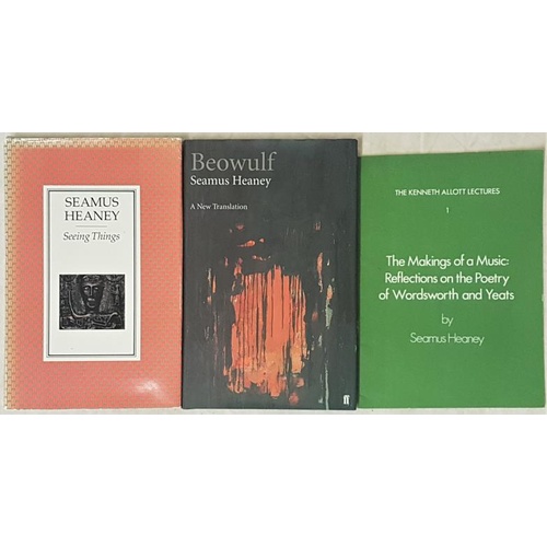 42 - Seamus Heaney - Seeing Things, Beowulf and Making Music - all first editions