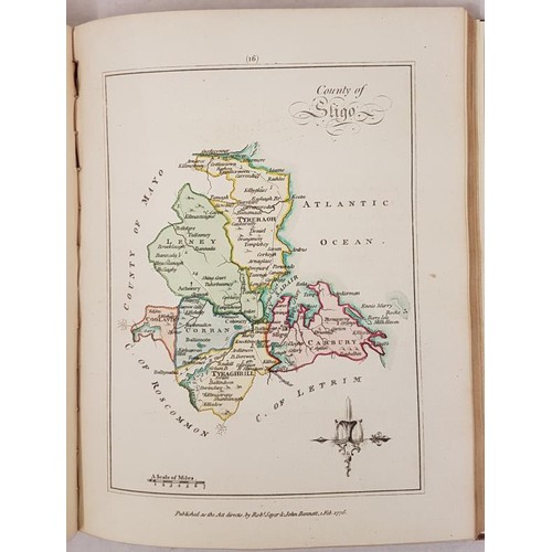 161 - Bernard Scale. An Hibernian Atlas or General Description of The Kingdom of Ireland. Published London... 