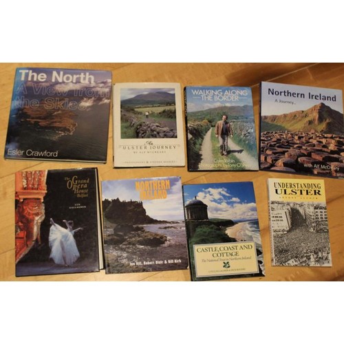 15 - Northern Ireland Coffee table Books. An Ulster Journey (HB) by Alf McCreary, Walking Along the Borde... 