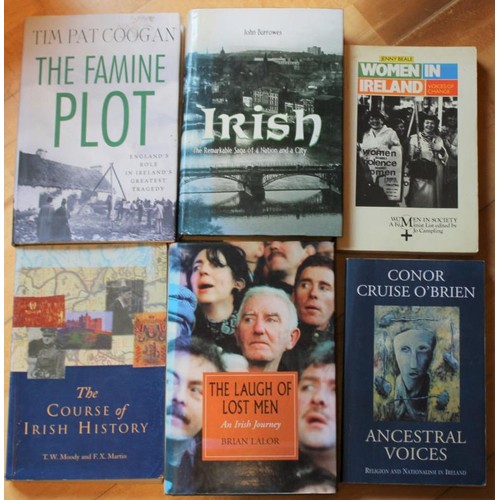 21 - Irish Interest. The Laugh of Men - an Irish Journey (HB) by Brian Lalor, The Course of Irish History... 