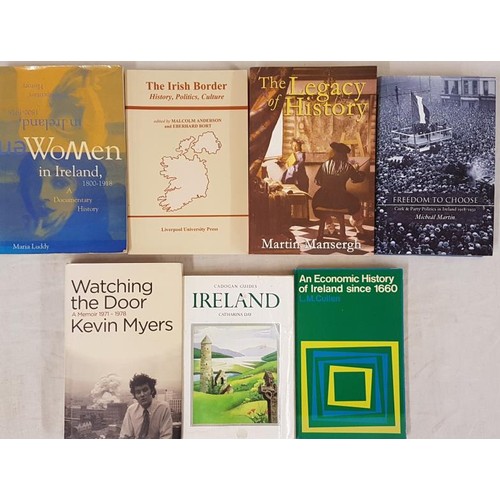 53 - Irish Interest. Watching the door a memoir 1971-78 (HB) by Kevin Myers, Freedom to Choose – Cork &am... 