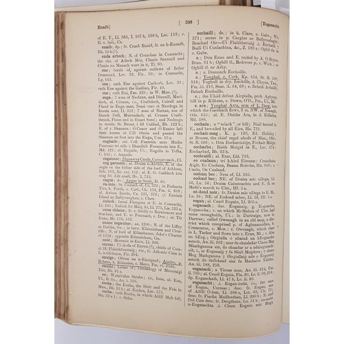 595 - Unique annotated and interleaved copy of Onomasticon Goedelicum. Locorum et Tribuum Hiberniae. Index... 