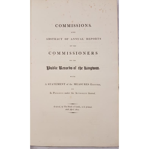 34 - Records Commission 1800-1809, Folio