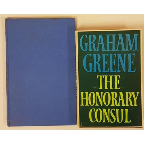 40 - Graham Greene. The Honary Consul 1974. D.J.;   and A. W. Harley. Interlude in Paris - May ... 