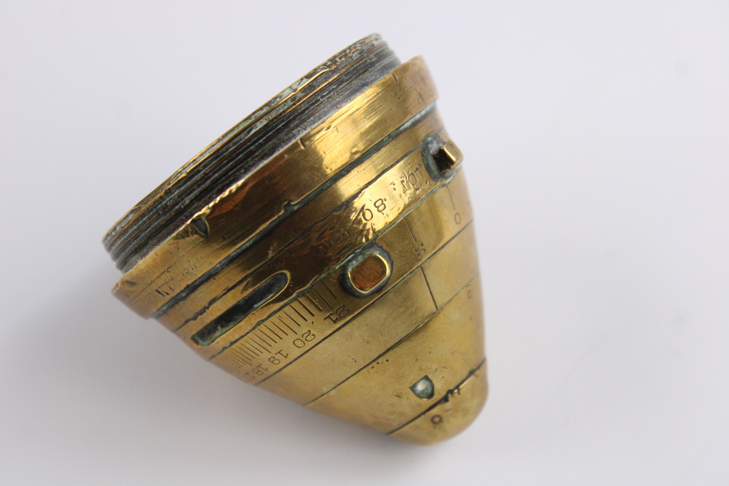 WW1 BRASS Shell Fuse Maker BSC No.85 (835g)