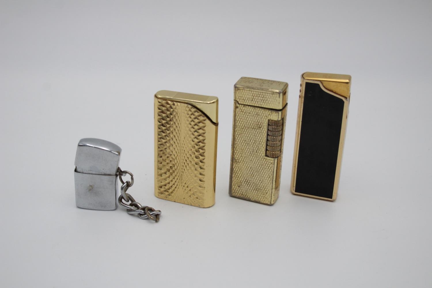 9 x Assorted Gun Shaped Cigarette LIGHTERS Inc Vintage, 007, Miniature Etc