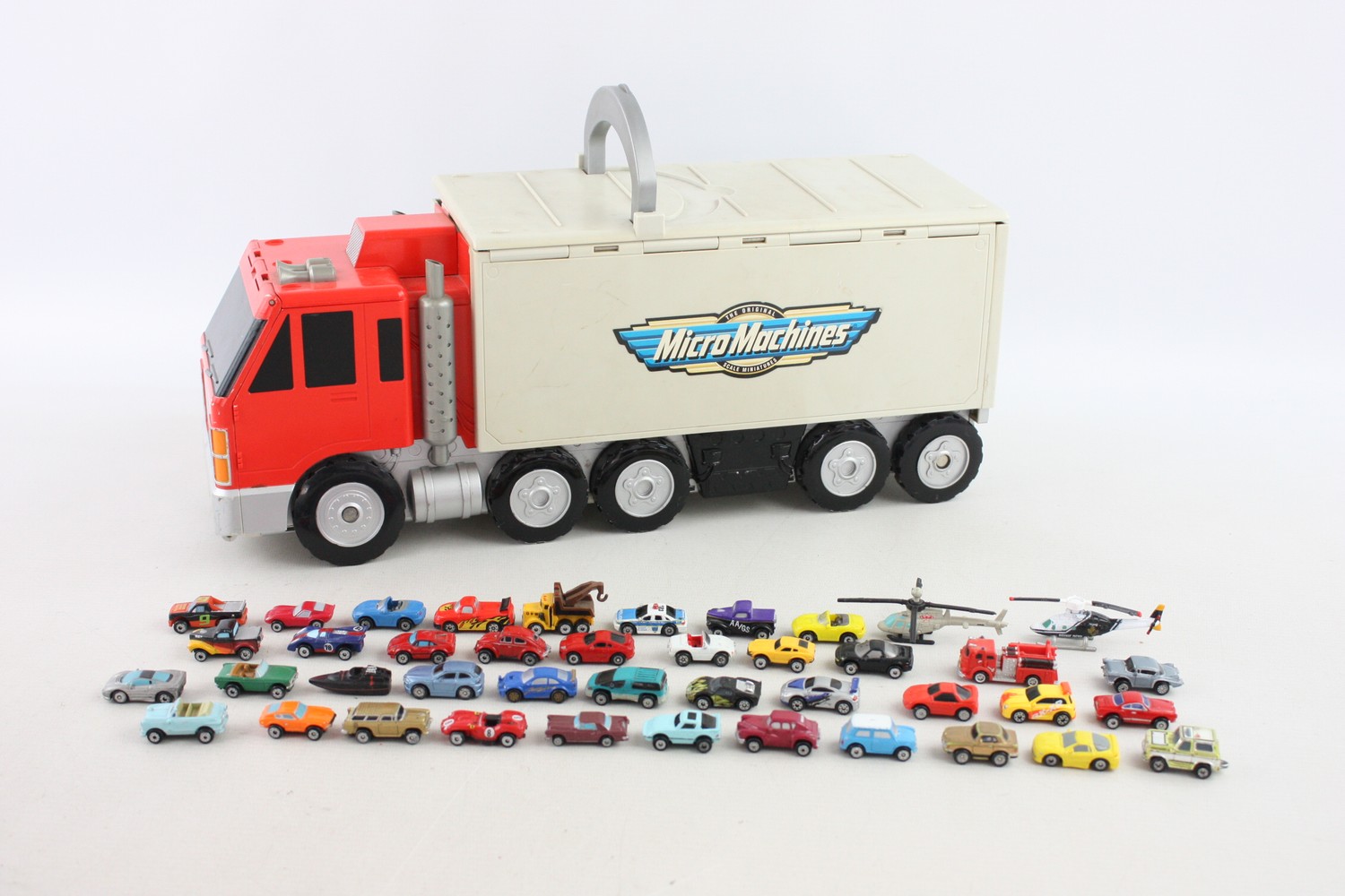 micro machines truck carry case