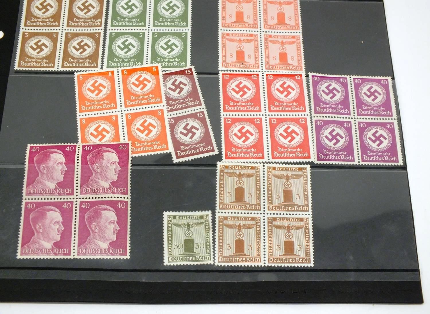 assortment-of-german-ww2-era-stamps