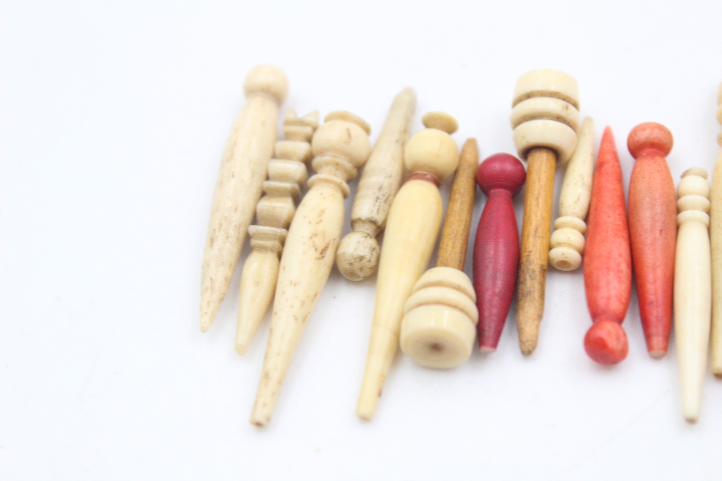 Job Lot of Assorted Antique / Vintage Cribbage Pegs Inc. Bone