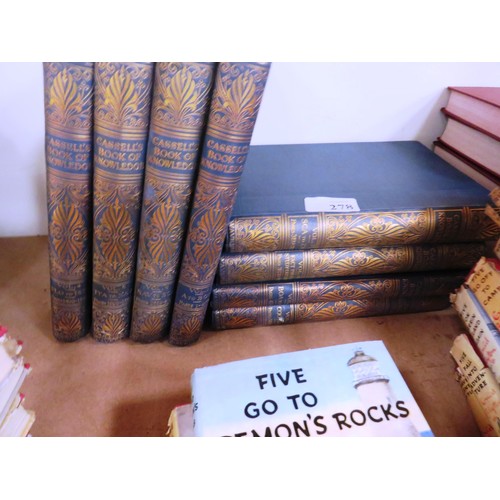 278 - TWO BOXES OF VINTAGE BOOKS INCLUDING ENID BLYTON