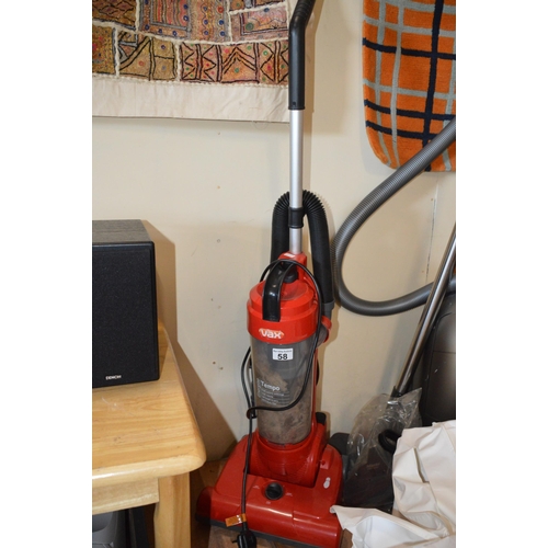 58 - VAX upright vacuum