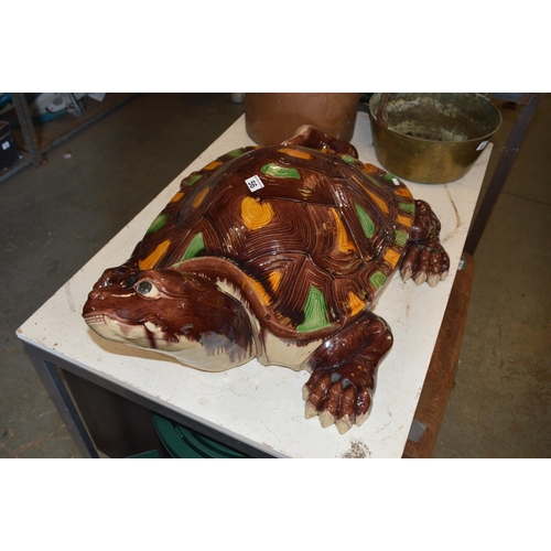 56 - Large turtle ornament