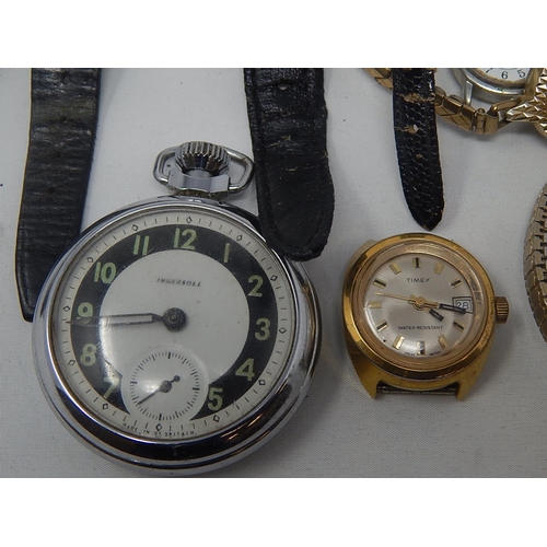 6 - Collection of vintage watches, pocket watch, etc