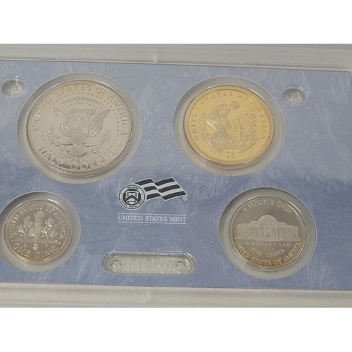 5 - USA 2009 United States Mint Proof Set; 2010 United States Mint Silver Proof Set both about as struck... 
