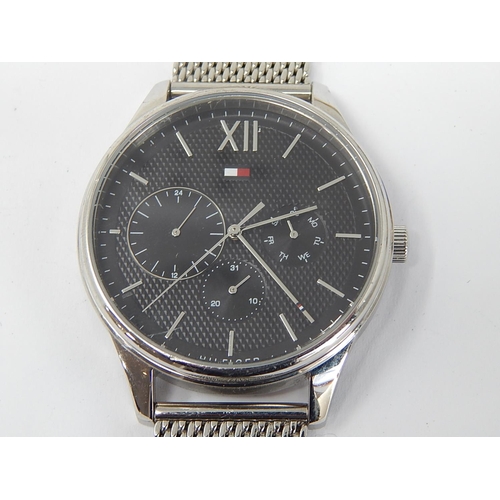 21 - Gentleman's Hilfiger Wristwatch: Working When Catalogued.