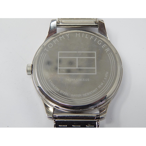 21 - Gentleman's Hilfiger Wristwatch: Working When Catalogued.