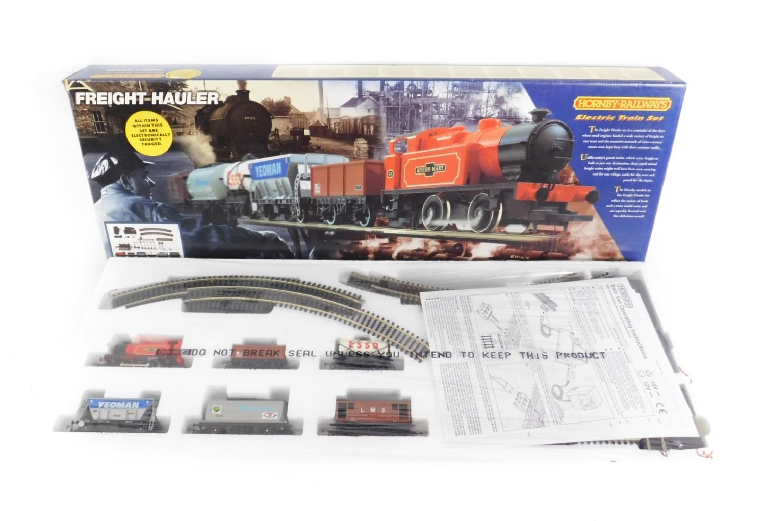 hornby freight hauler train set