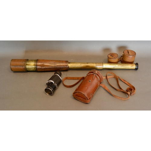 The Spotter Scope, First World War Three Drawer Brass Telescope by A E ...