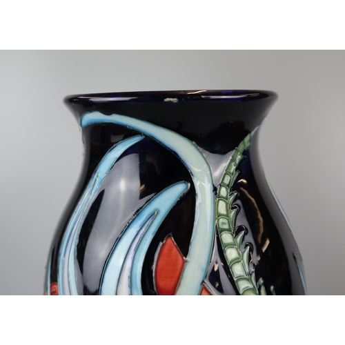129 - Moorcroft ‘Fire & Water’ Vase - Prestige Limited Edition 9 of 50 - Designed by Kerry Goodwin - 2006 ... 