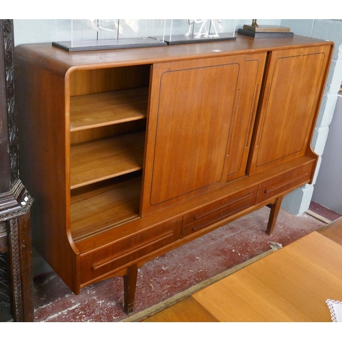 Nihk Danish mid century sideboard / drinks cabinet - Approx. size W:185cm D:51cm H:126cm