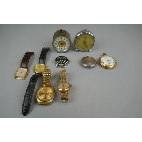 58 - Collection of watches and clocks
