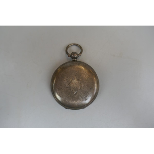 56 - 2 silver pocket watches