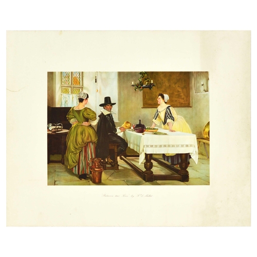 187 - Antique Engraving Poster Set Chromolithographs HWB Davis RA FD Millet  Frans Hals Sir J E Millais PR... 