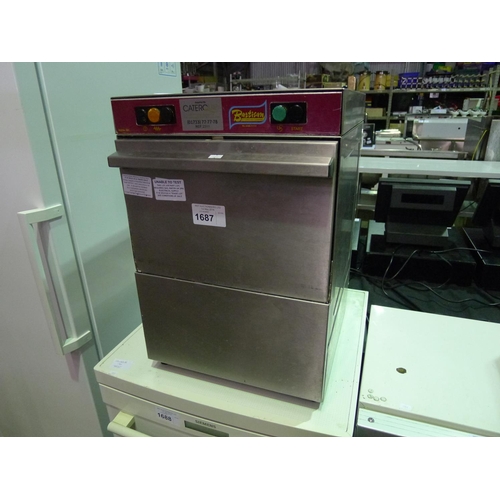 1 Commercial Stainless Steel Countertop Glass Washer By Bartisan