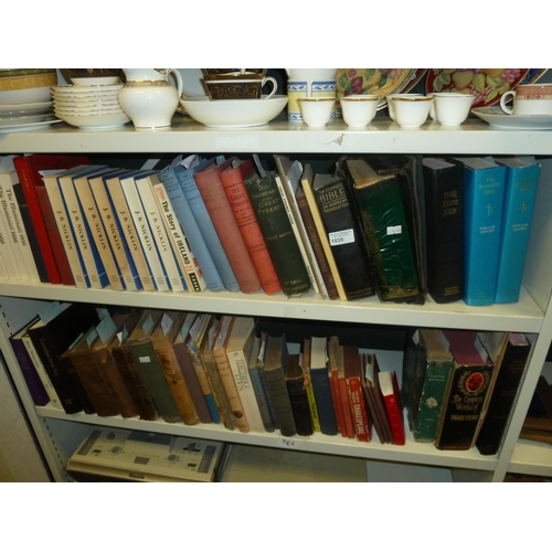 1035 - A quantity of miscellaneous religious books (two shelves)