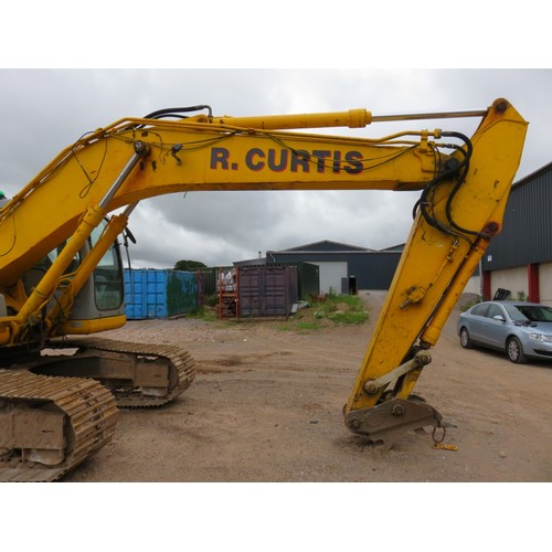 2397 - New Holland E215B 21 ton excavator s/n 21895, 2007, recent overhaul of main pins, see invoice. 9666 ... 