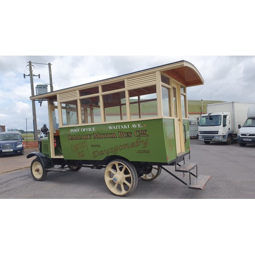 764 - Rare Austin 20 Charabus, 3.6 litre petrol,  1918, imported from New Zealand. Vin no LY08, fitted wit... 