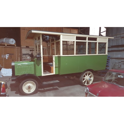13 - Rare Austin 20 Charabus, 3.6 litre petrol, 1918, imported from New Zealand. Vin no LY08, fitted with... 