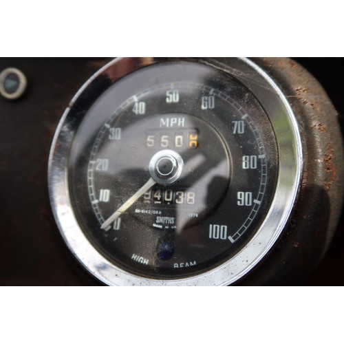 4 - MG Midget Mk 111,  Bronze, reg. no. SAP 562N, 13/08/1974, manual 4 spd gearbox, odometer reads 94,03... 