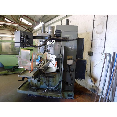 1 - 1 King Rich CNC milling machine model XYZ 4000, serial number 9136, YOM 2000, 3ph, table size approx... 