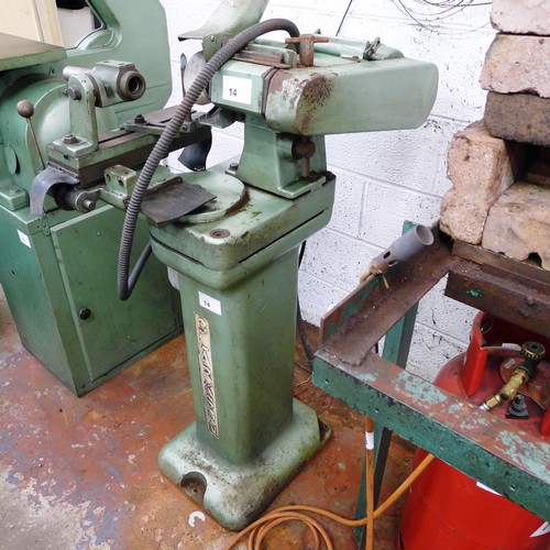 1 Clarkson tool and cutter grinder, 3ph, RPM 3850