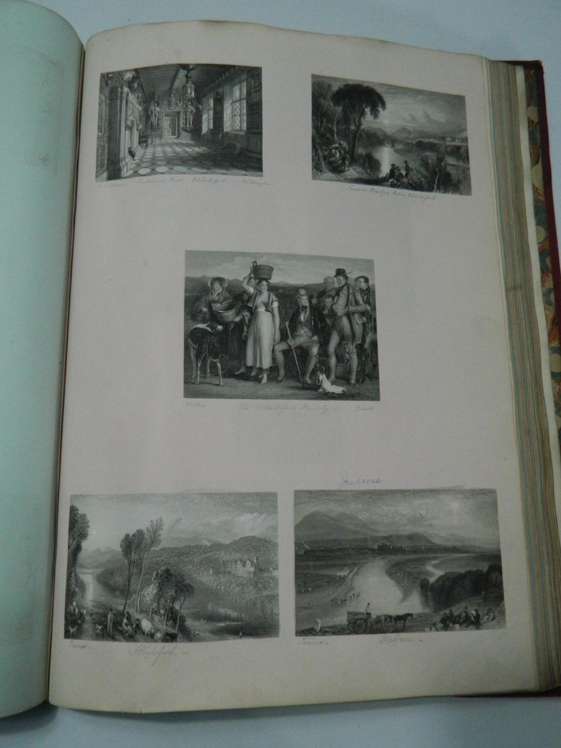 19th century Book containing a wide collection of engravings