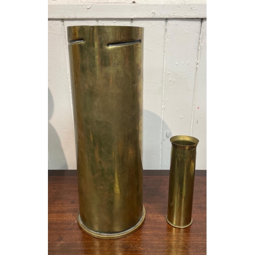 1943 Trench Art Mortar Shell Case WW2 Trench Art Brass Shell Case ...